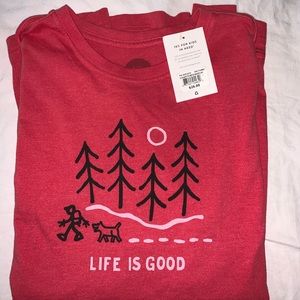 NWT Life is Good tshirt